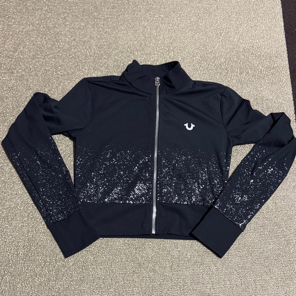True Religion Black with silver speckles